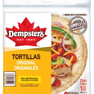 10-in White Tortillas